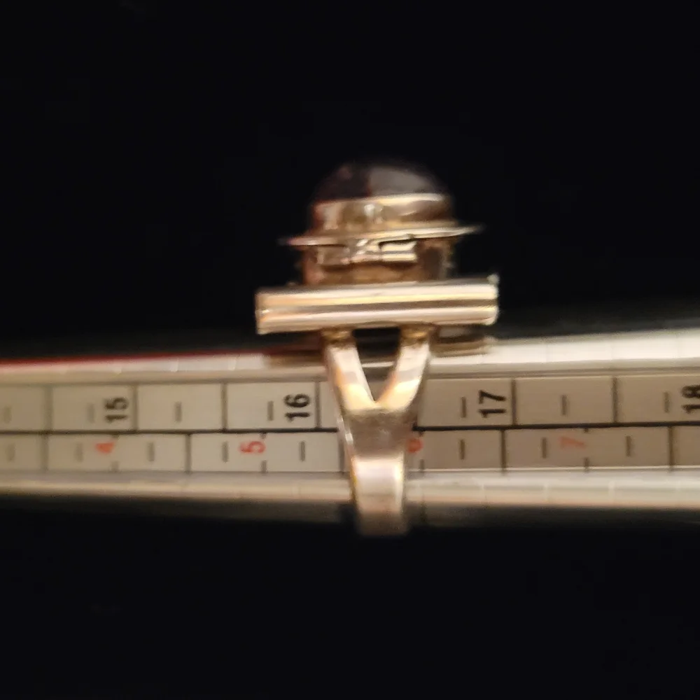 Taxco Silver Posion Ring - Picture 3 of 5